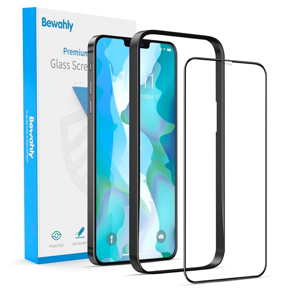 iPhone 12 Pro Max (6.7 inch) Tempered Glass Screen Protector-2 Pack